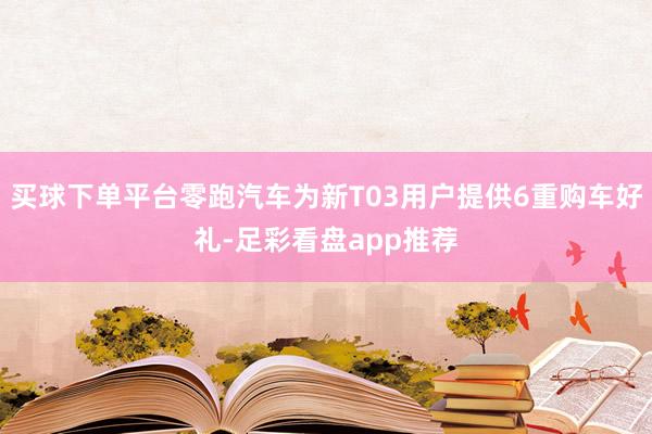 买球下单平台零跑汽车为新T03用户提供6重购车好礼-足彩看盘app推荐