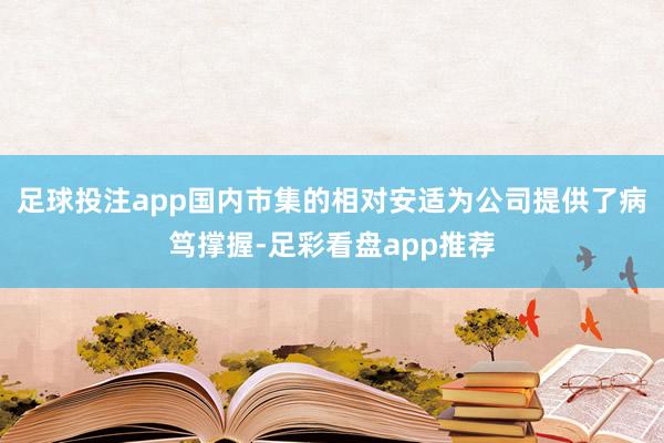 足球投注app国内市集的相对安适为公司提供了病笃撑握-足彩看盘app推荐